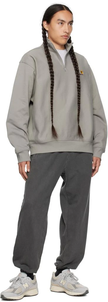商品Carhartt WIP|Gray American Script Sweater,价格¥1253,第4张图片详细描述