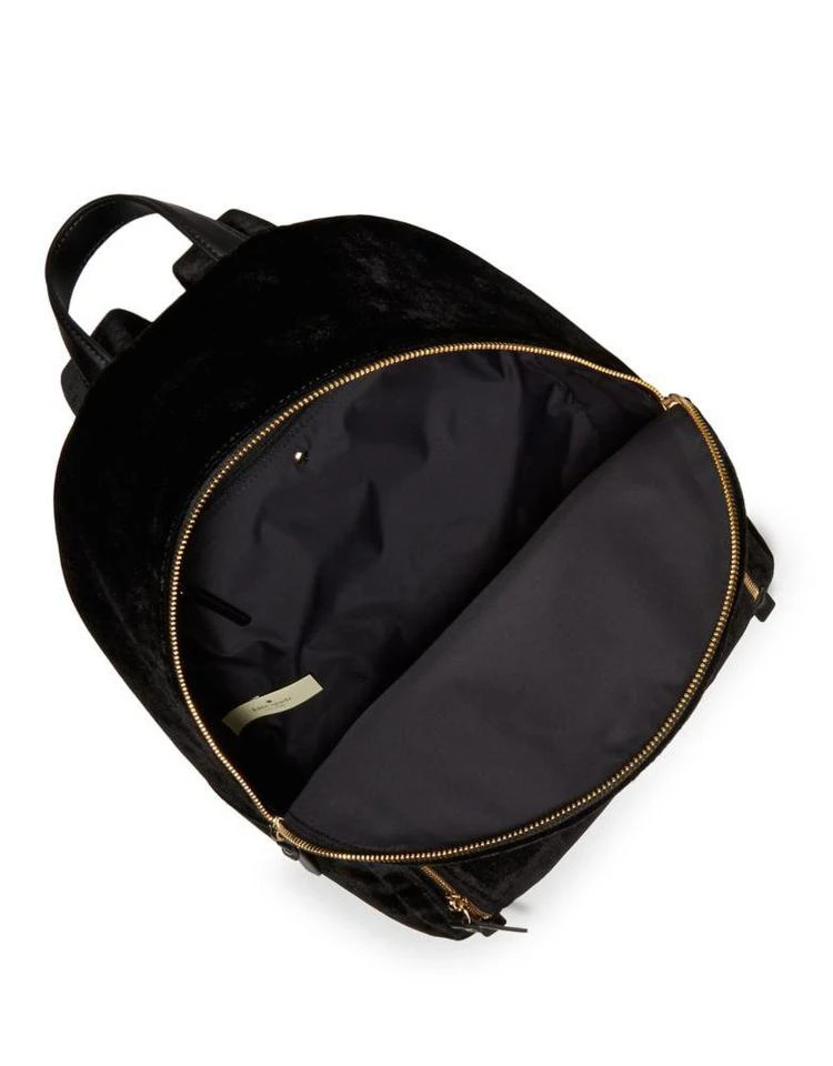 商品Kate Spade|Hartley Velvet Backpack,价格¥746,第3张图片详细描述