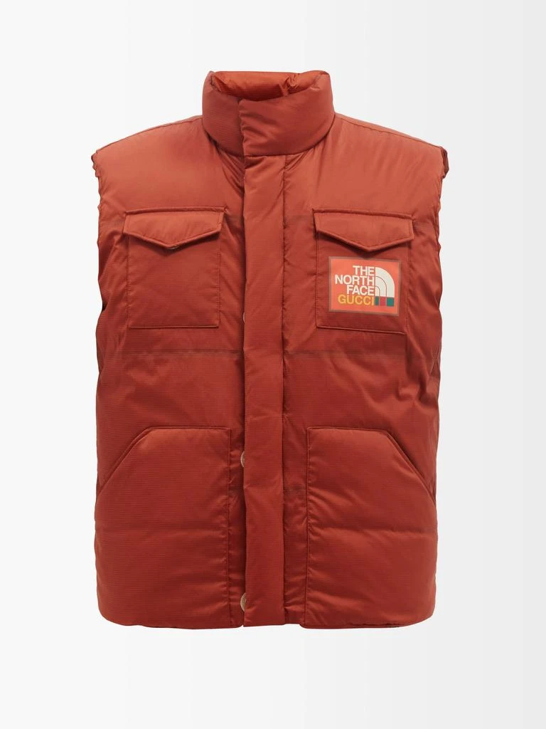 商品Gucci|X The North Face padded ripstop gilet,价格¥13732,第1张图片