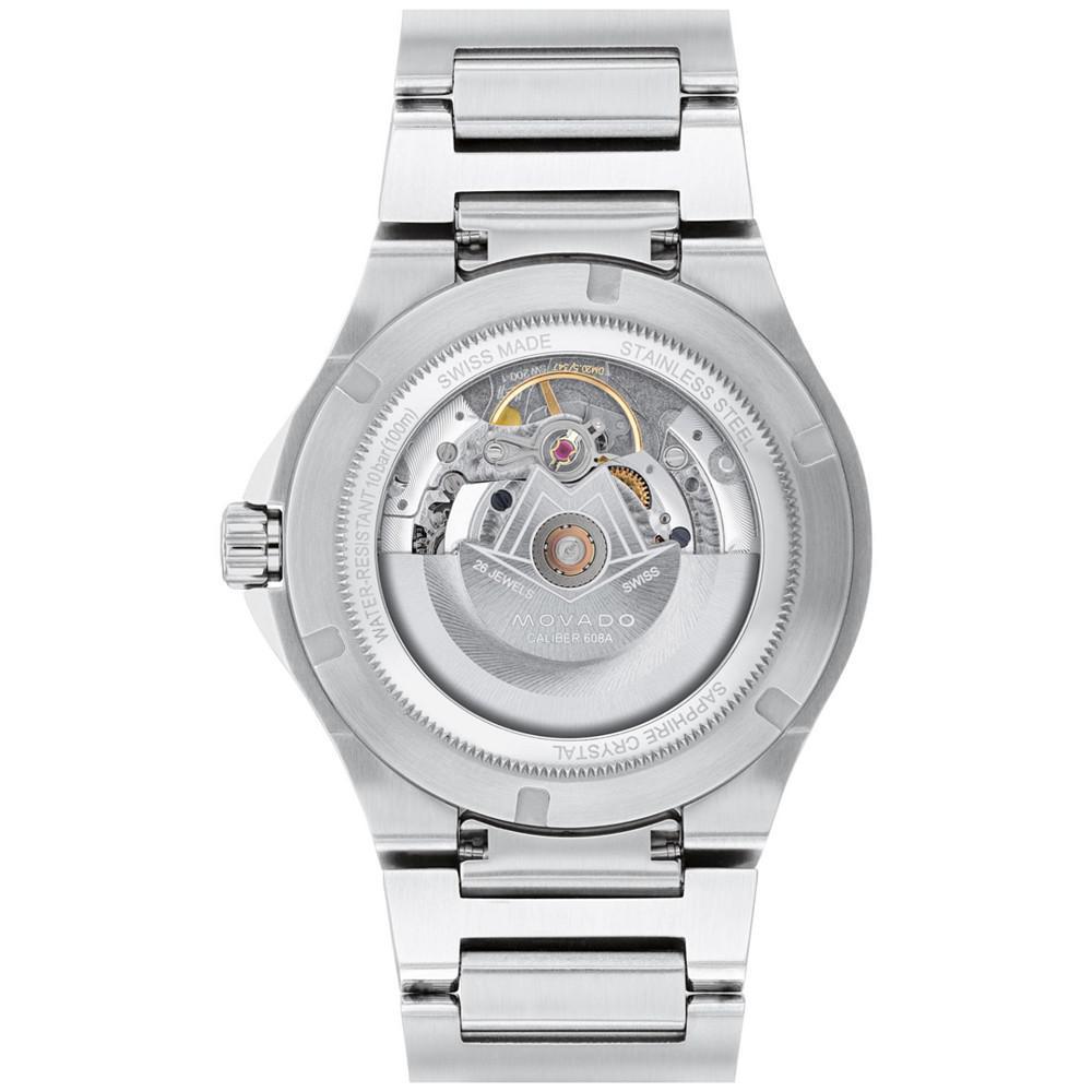 商品Movado|Men's Swiss Automatic Sports Edition Stainless Steel & Gold PVD Bracelet Watch 41mm,价格¥14920,第5张图片详细描述