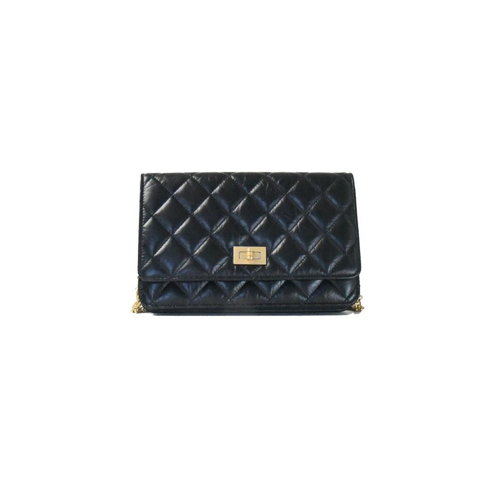 商品Chanel|Chanel 2.55 Calfskin Gold HW Wallet on Chain,价格¥27664,第1张图片