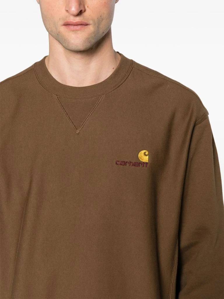 商品Carhartt WIP|CARHARTT WIP - American Script Cotton Blend Sweatshirt,价格¥640,第4张图片详细描述