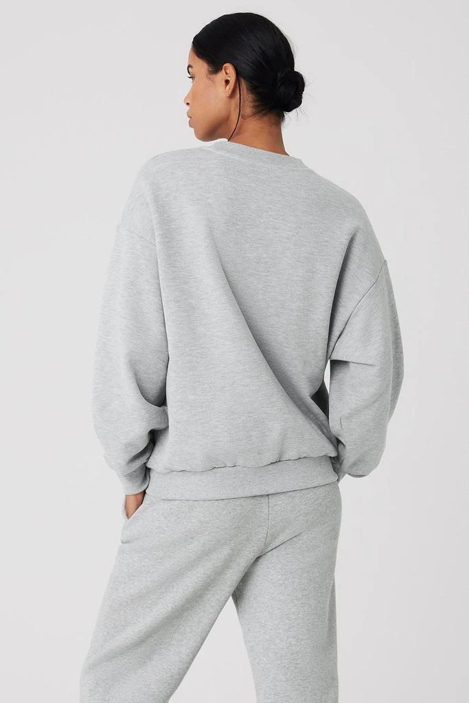 商品Alo|Accolade Crew Neck Pullover - Athletic Heather Grey,价格¥983,第2张图片详细描述