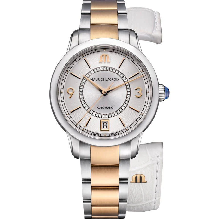 商品Maurice Lacroix|Pontos Automatic Ladies Watch PT6006-PVP0E-120-F,价格¥6617,第1张图片
