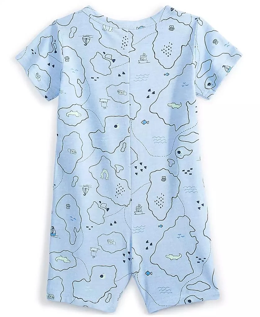 商品First Impressions|Baby Boys Maps-Print Sunsuit, Created for Macy's,价格¥40,第2张图片详细描述