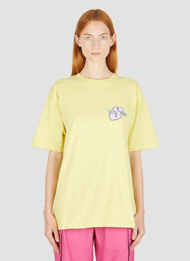 商品STUSSY|Stussy Phat T-Shirt in Yellow,价格¥225,第1张图片