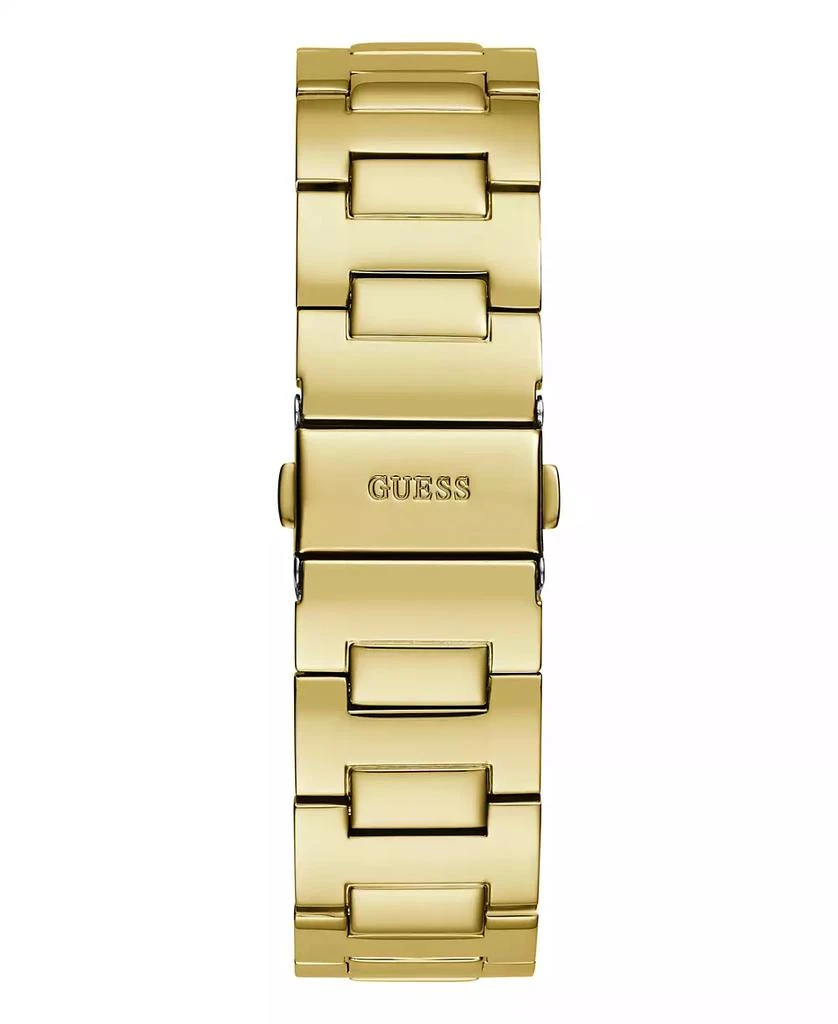 商品GUESS|Men's Analog Gold-Tone 100% Steel Watch 42mm,价格¥514,第3张图片详细描述