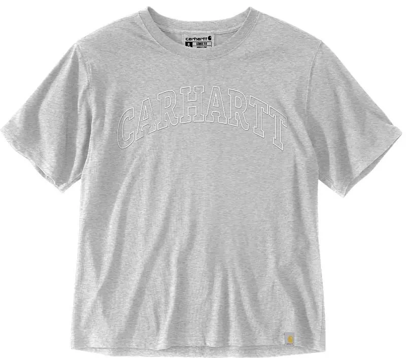 商品Carhartt|Carhartt Women's Collegiate Short-Sleeve Graphic T-shirt,价格¥250,第3张图片详细描述