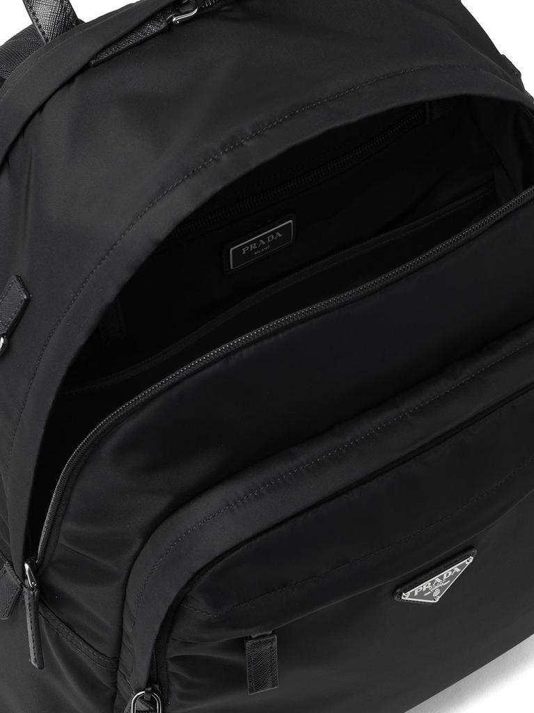 商品Prada|PRADA Re-Nylon logo-plaque backpack,价格¥14118,第6张图片详细描述