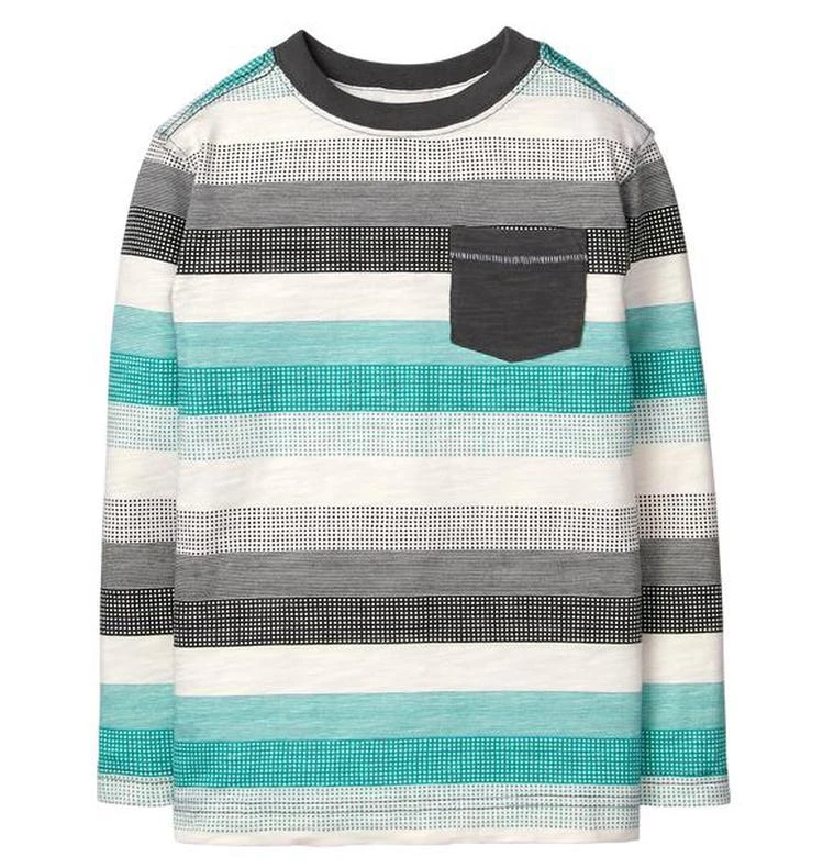 商品Gymboree|Microprint Stripe Tee,价格¥76,第1张图片