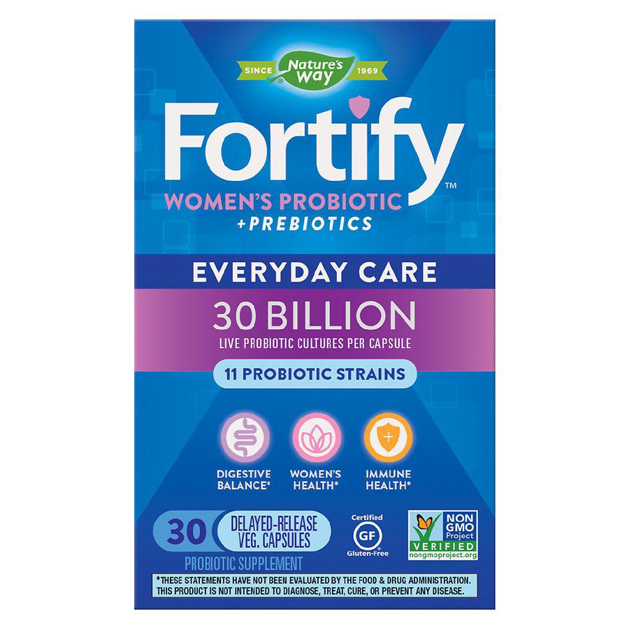 Primadophilus Fortify Women's Probiotic 30 Billion, Vegetarian Capsules商品第1张图片规格展示
