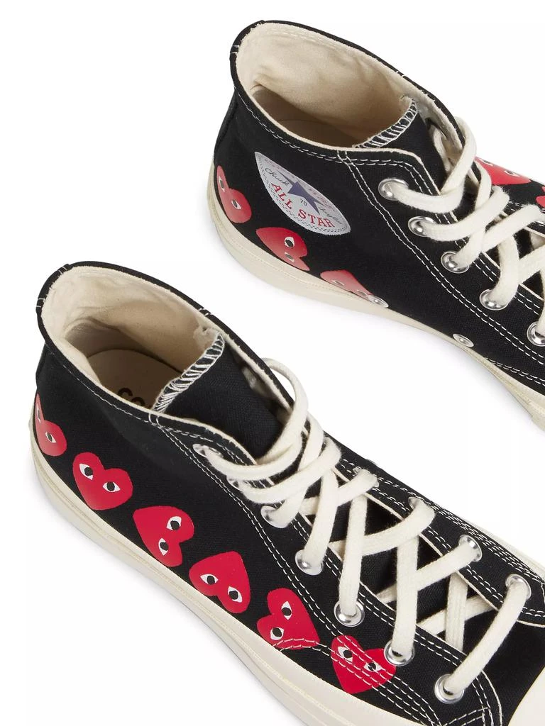 商品Comme des Garcons|CdG PLAY x Converse Women's Chuck Taylor All Star Heart High-Top Sneakers,价格¥1125,第4张图片详细描述