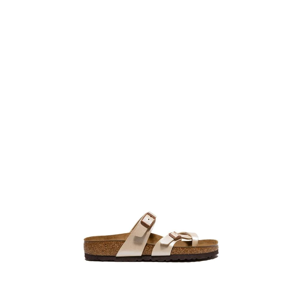 商品Birkenstock|Mayari flip flops in pearl white eco -leather,价格¥830,第1张图片