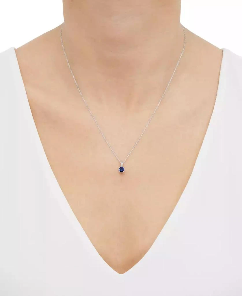 商品Macy's|Birthstone Pendant in 14k Gold or 14k White Gold,价格¥1738,第5张图片详细描述