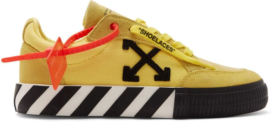 商品Off-White|Yellow Arrow Vulcanized Low 运动鞋,价格¥2284,第1张图片