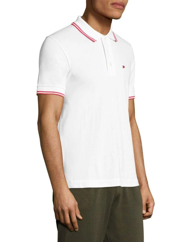 商品Bally|Tipped Cotton Polo,价格¥2203,第3张图片详细描述