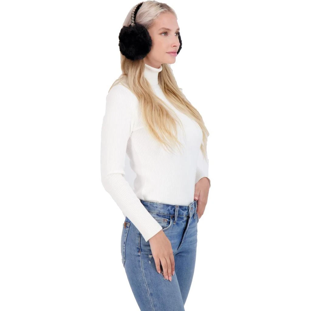 商品KENDALL & KYLIE|Kendall + Kylie Women's 2 Piece Faux Fur Earmuff & Velvet Scrunchie Set,价格¥39,第3张图片详细描述