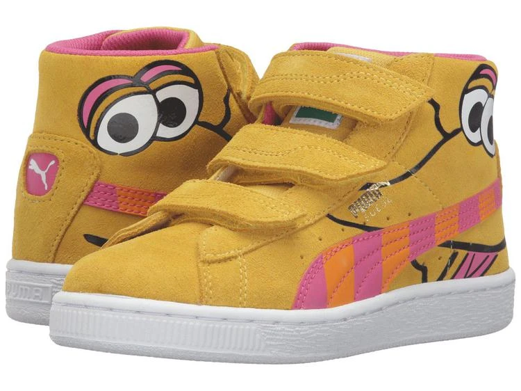 商品Puma|儿童麂皮芝麻街大鸟主题休闲鞋,价格¥380,第1张图片
