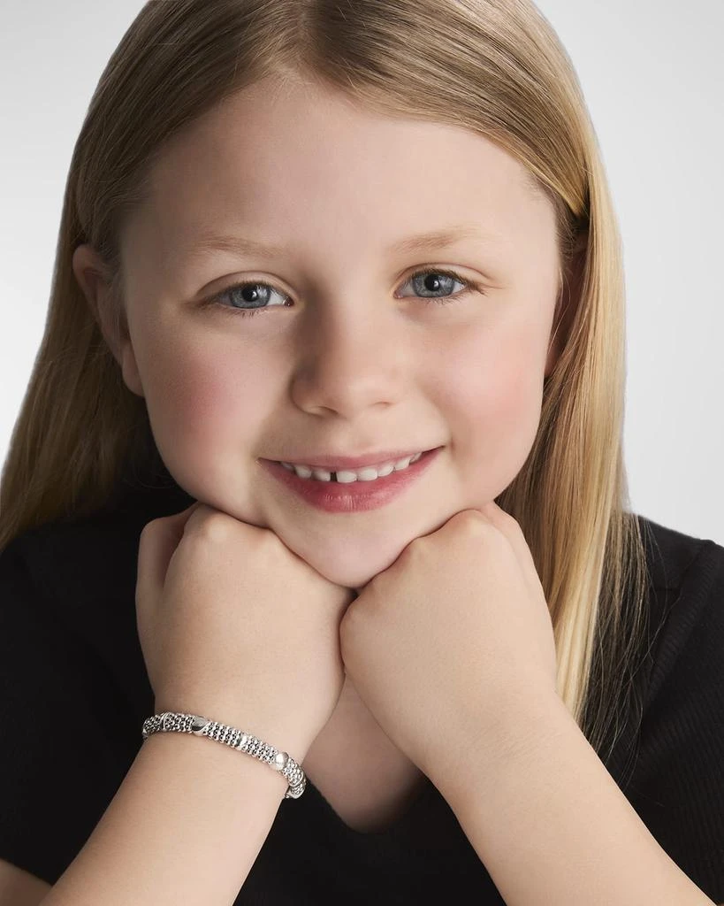 商品LAGOS|Child's 6mm Kinder Sterling Silver Bracelet,价格¥1950,第2张图片详细描述