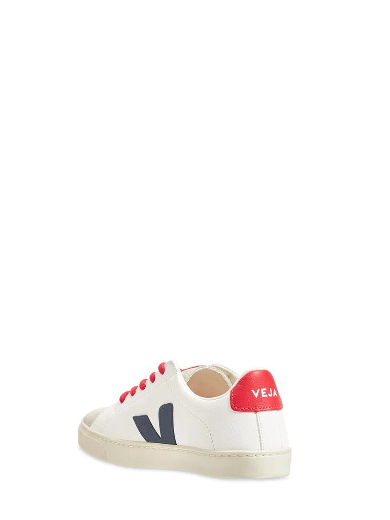 商品Veja|Chrome-free Leather Lace-up Sneakers,价格¥842,第3张图片详细描述