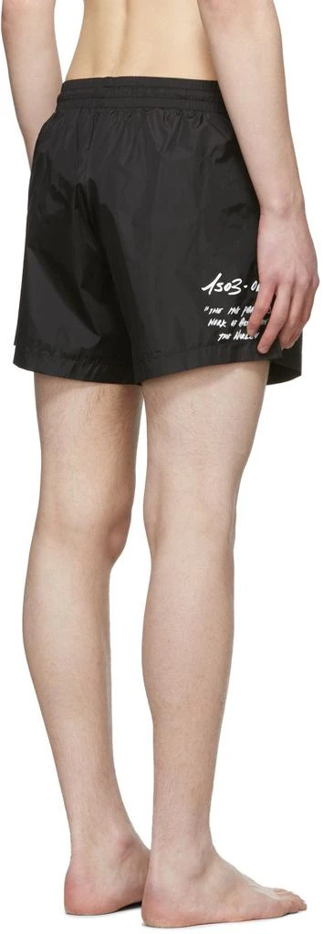 商品Off-White|Black Monnalisa Swim Shorts,价格¥946,第3张图片详细描述