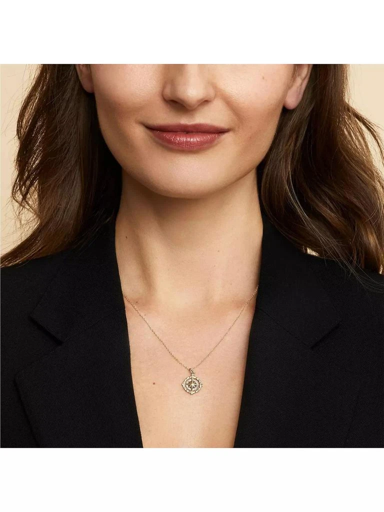 商品Oradina|Compass Pendant Necklace,价格¥3204,第4张图片详细描述