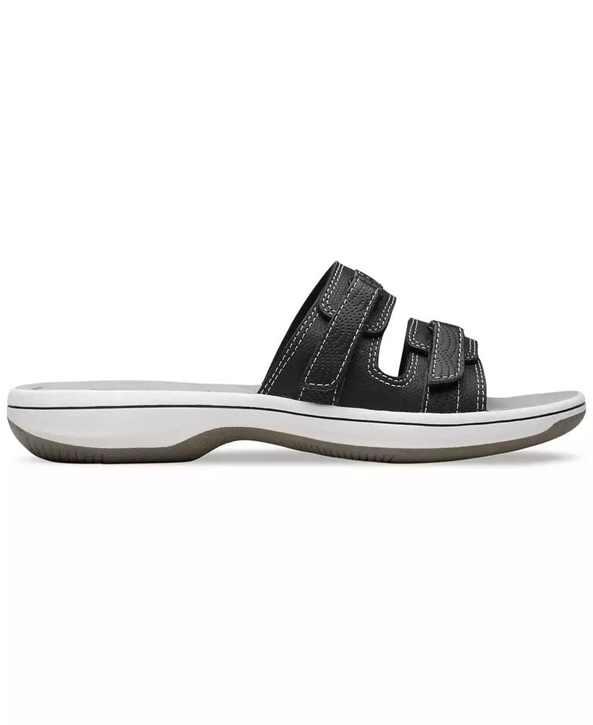 商品Clarks|Women's Cloudsteppers Breeze Piper Comfort Slide Sandals,价格¥271,第2张图片详细描述