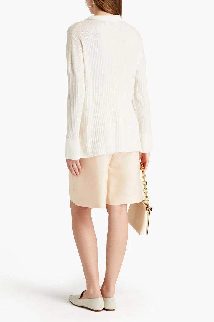 商品N.PEAL|Ribbed cashmere cardigan,价格¥1010,第3张图片详细描述