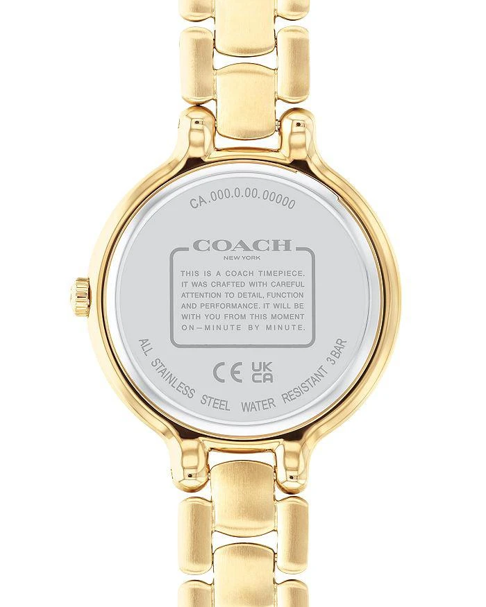 商品Coach|Women's Chelsea Bracelet Watch, 32mm,价格¥2197,第3张图片详细描述