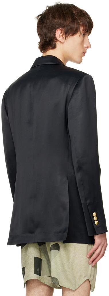 商品Vivienne Westwood|Black Double-Breasted Blazer,价格¥4046,第3张图片详细描述