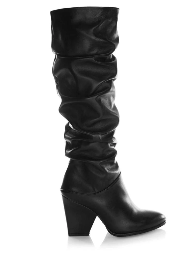 商品Stuart Weitzman|Smashing Leather Knee-High Boots,价格¥1743,第4张图片详细描述