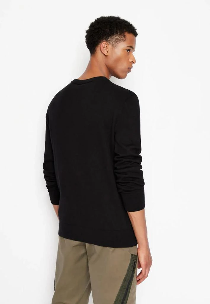 商品Armani Exchange|ARMANI EXCHANGE Sweaters Black,价格¥1171,第3张图片详细描述