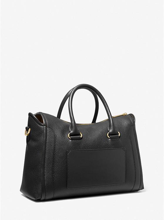 商品Michael Kors|Carine Large Pebbled Leather Satchel,价格¥3109,第5张图片详细描述