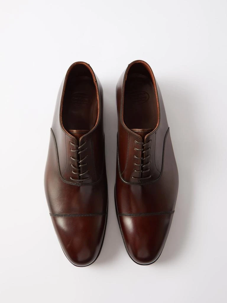 商品Crockett & Jones|Lonsdale leather Oxford shoes,价格¥7184,第3张图片详细描述