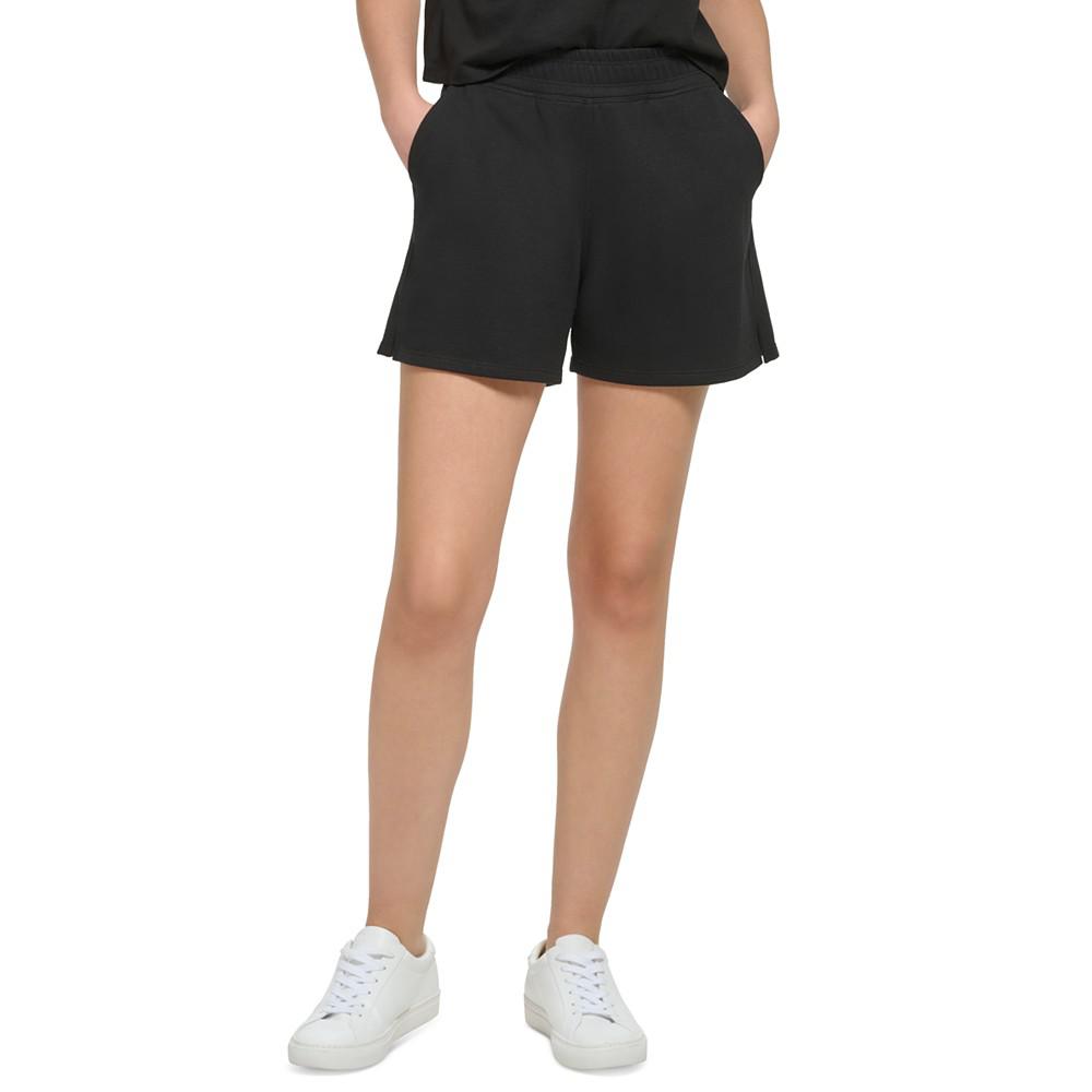 Women's Embroidered-Logo Shorts商品第2张图片规格展示