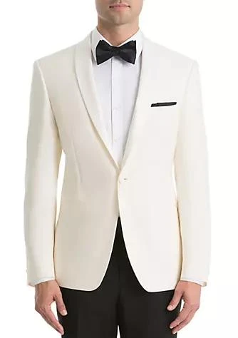 商品Ralph Lauren|Ralph Lauren White Tuxedo Coat,价格¥1671,第1张图片