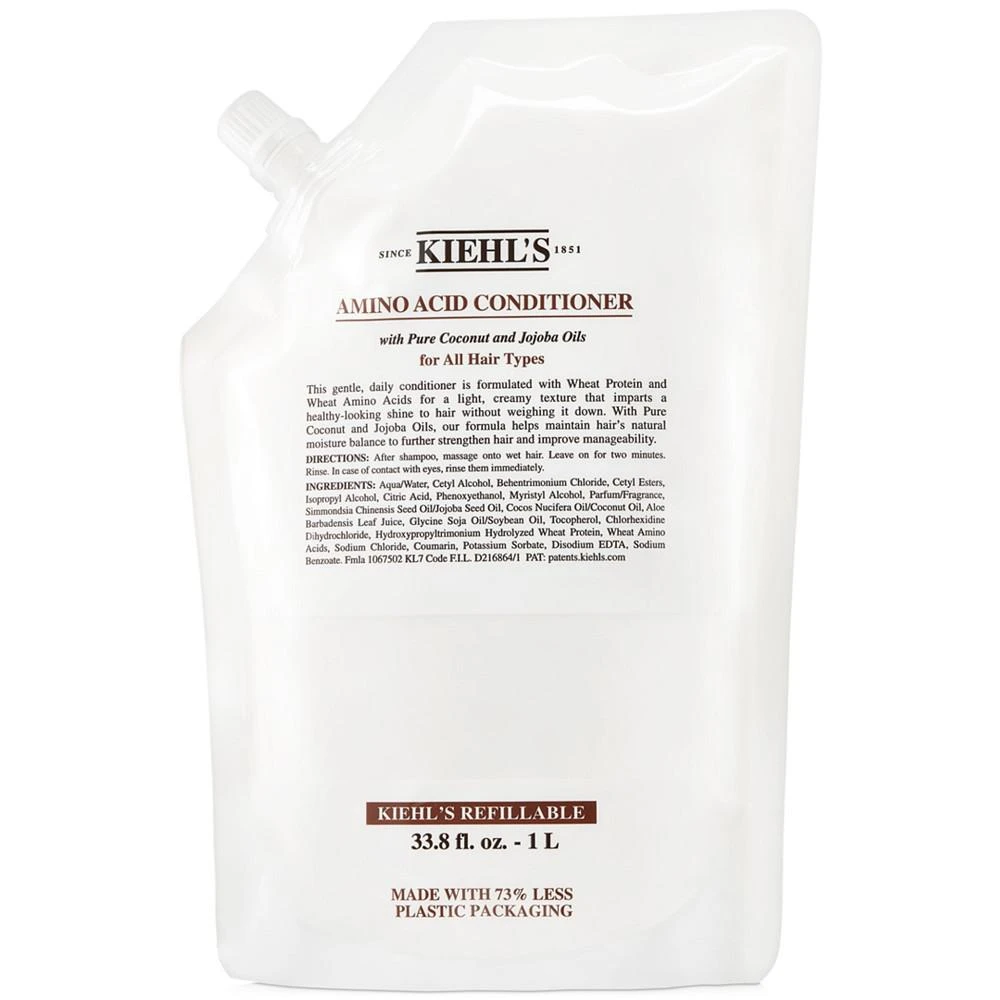 商品Kiehl's|Amino Acid Conditioner Refill, 33.8-oz.,价格¥562,第1张图片