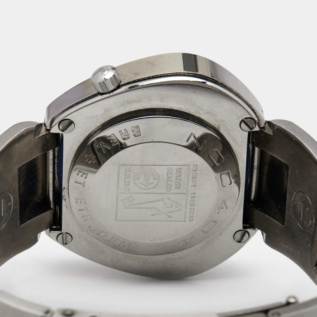 Rado Silver Stainless Steel Vintage NCC 404 REF.11926 Men's Wristwatch 42 mm商品第4张图片规格展示