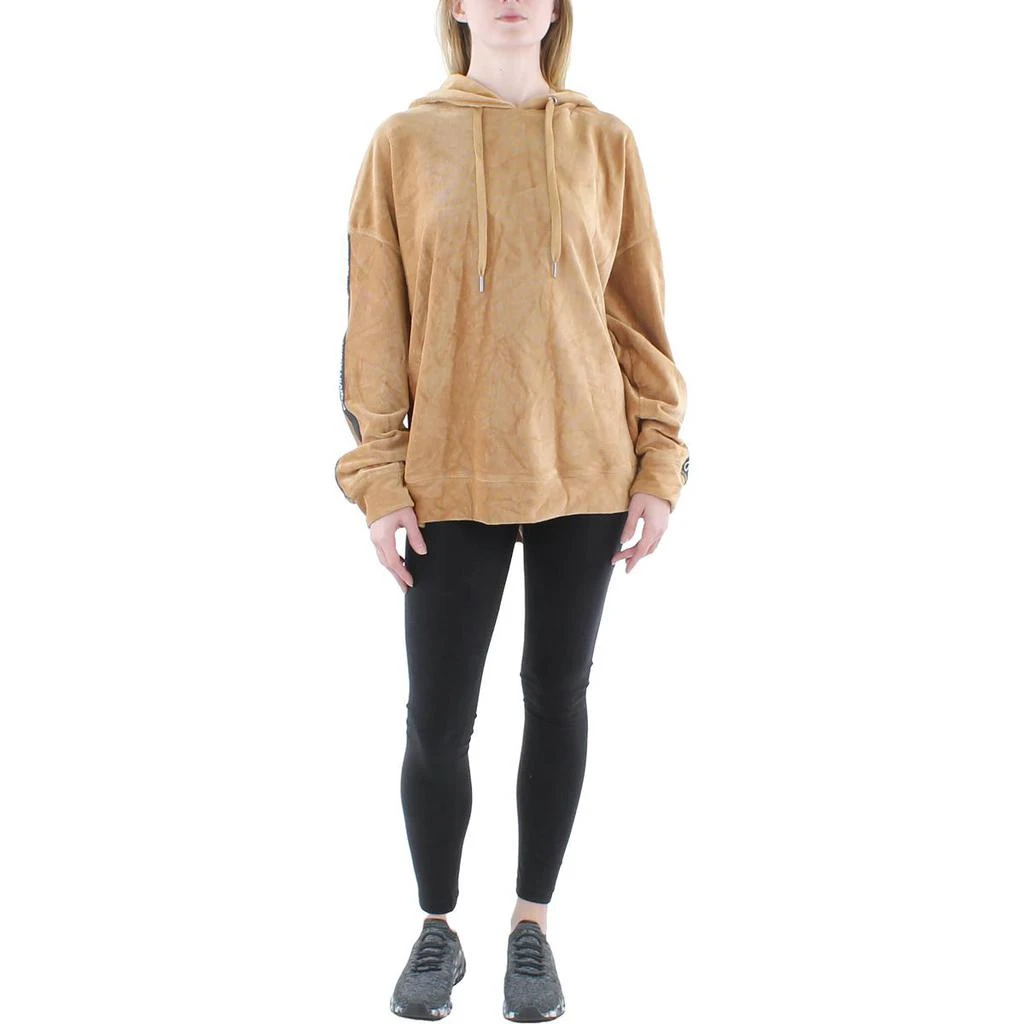 商品Calvin Klein|Calvin Klein Womens Plus Velour Sweatshirt Hoodie,价格¥190-¥212,第5张图片详细描述