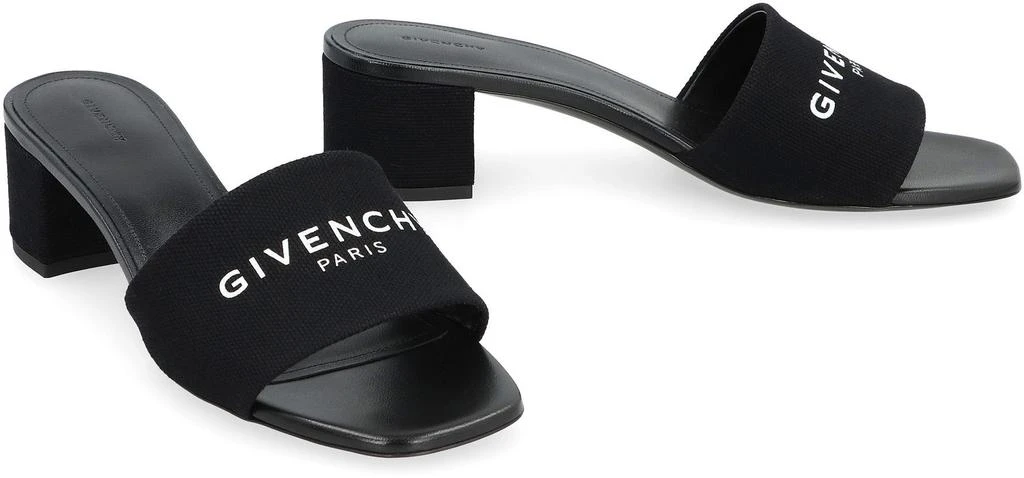 商品Givenchy|Givenchy 4G Fabric Mules,价格¥3735,第3张图片详细描述