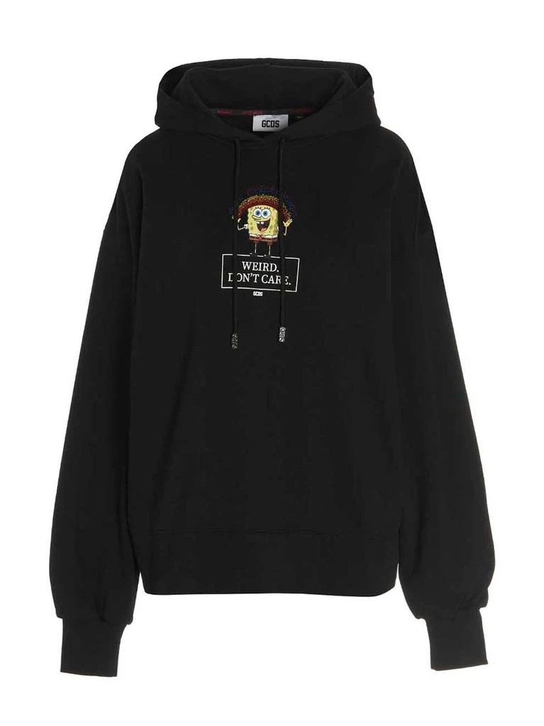 商品GCDS|GCDS X SpongeBob Graphic Printed Drawstring Hoodie,价格¥1743,第1张图片