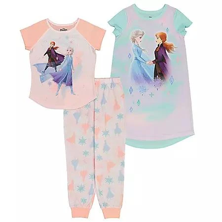 商品Licensed|Licensed Frozen 3 Piece Sleep Set,价格¥80,第1张图片