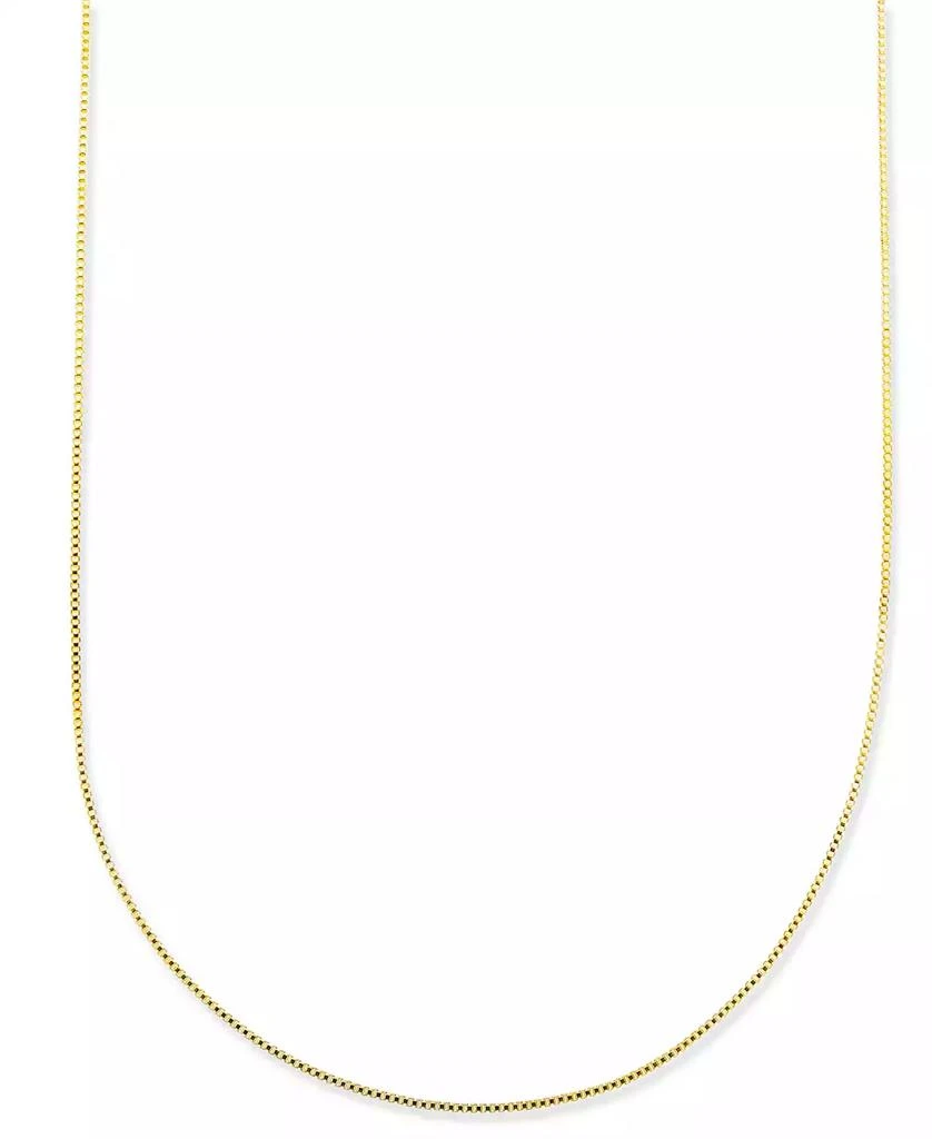 商品Giani Bernini|Giani Bernini Fine Venetian 20" Chain Necklace in 18k Gold-Plate Over Sterling Silver, Created for Macy's,价格¥410,第1张图片