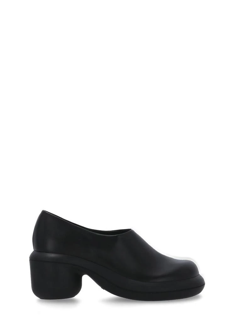 商品Jil Sander|Jil Sander Leather Mules With Heel,价格¥3814,第1张图片