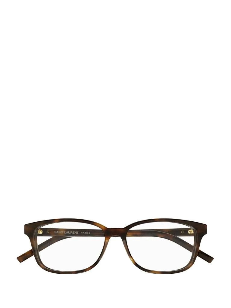 商品Yves Saint Laurent|Saint Laurent Eyewear Rectangle-Frame Glasses,价格¥1901,第1张图片