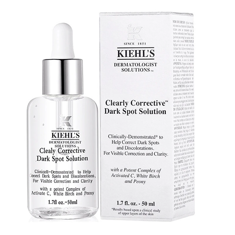 商品[国内直发] Kiehl's|科颜氏(Kiehl’s)淡斑精华液100ml集焕白均衡亮肤 淡化痘印 抗氧美白双效提亮,价格¥636,第1张图片