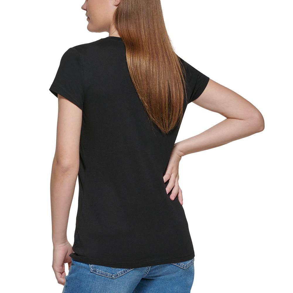 商品Calvin Klein|Women's Iconic Logo T-Shirt,价格¥131-¥146,第4张图片详细描述