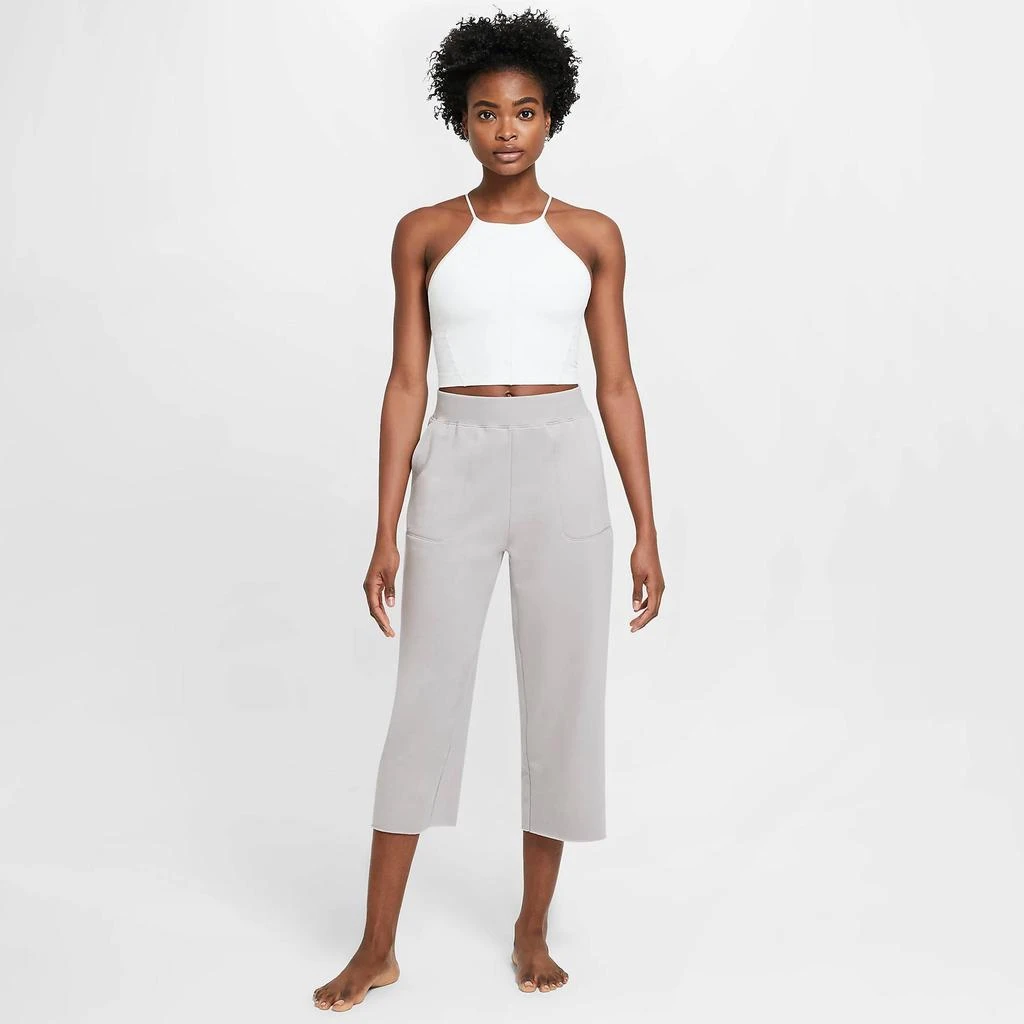 商品NIKE|Nike Women's Yoga Off Mat Fleece Crop Pants,价格¥736,第2张图片详细描述