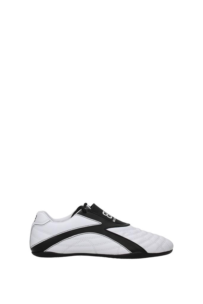 Sneakers Leather White Black商品第1张图片规格展示