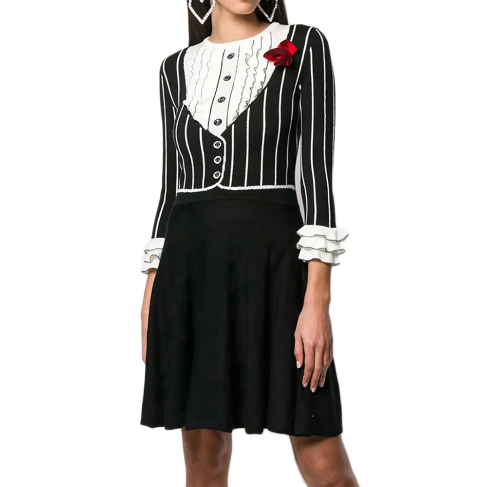 Moschino 莫斯奇诺 女士黑色连衣裙 EA0484-0500-2555 商品